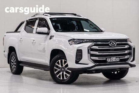 White 2022 LDV T60 Double Cab Utility MAX PRO (4X4)