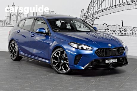 Blue 2024 BMW 118I Hatchback M Sport