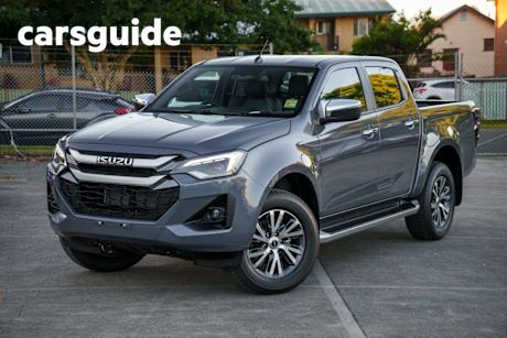 Grey 2025 Isuzu D-MAX Crew Cab Utility LS-U+ (4X4)