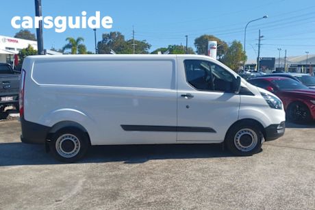 White 2018 Ford Transit Commercial 350L (Mid Roof)