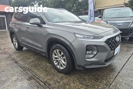 Grey 2021 Hyundai Santa FE Wagon Active Crdi (awd)