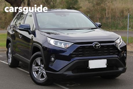 Blue 2024 Toyota RAV4 Wagon GX (2WD)