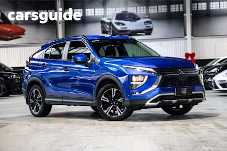 Blue 2021 Mitsubishi Eclipse Cross Wagon Aspire (2WD)