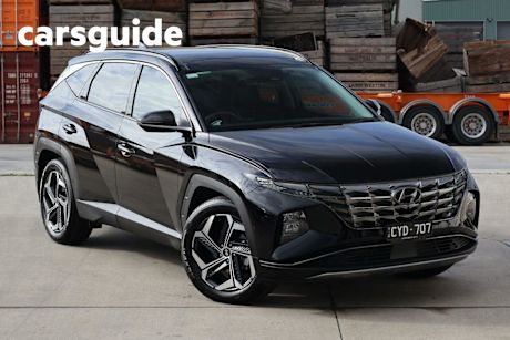 Black 2023 Hyundai Tucson Wagon Highlander (awd)