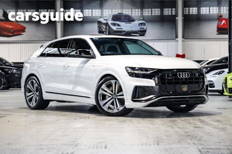 White 2019 Audi Q8 Wagon 55 Tfsi Quattro (hybrid)