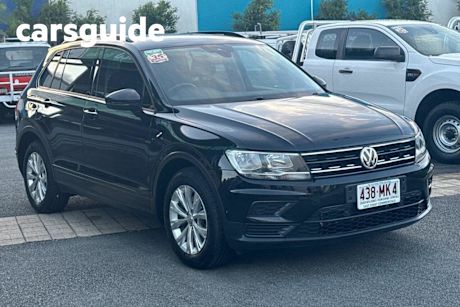 Black 2020 Volkswagen Tiguan Wagon 110 TSI Trendline