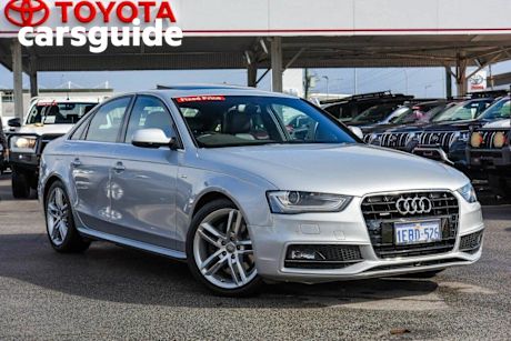 Silver 2012 Audi A4 Sedan 2.0 Tfsi Quattro
