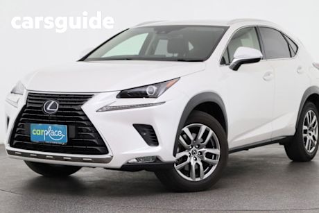 White 2021 Lexus NX300H Wagon Luxury Hybrid (fwd)
