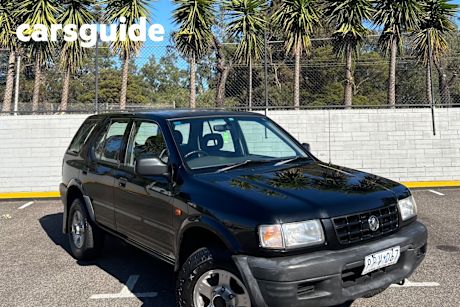 Black 1999 Holden Frontera Wagon (4X4)