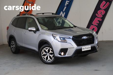Silver 2023 Subaru Forester Wagon 2.5I (awd) 50 Years Edition