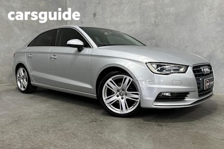 Silver 2013 Audi A3 Sedan Ambition S Tronic