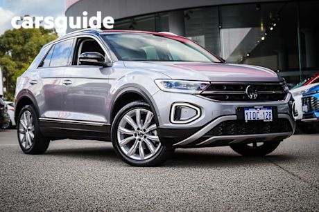 Silver 2023 Volkswagen T-ROC Wagon 110TSI Style (restricted Feat)