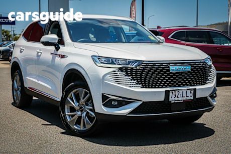 White 2024 GWM Haval H6 Wagon Ultra Hybrid