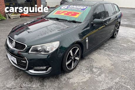 Green 2017 Holden Commodore Sportswagon SS