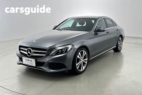 Grey 2016 Mercedes-Benz C200 Sedan D