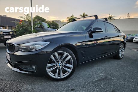 Black 2015 BMW 320D Hatchback Gran Turismo (sport)