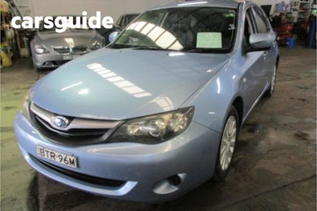 Blue 2010 Subaru Impreza Hatchback R (awd)