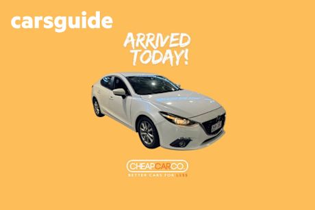 White 2019 Mazda 3 Sedan Maxx Sport (5YR)