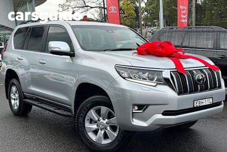 Silver 2019 Toyota Landcruiser Prado Wagon GXL (4X4)