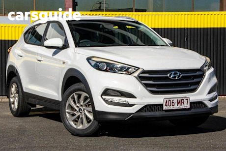 White 2015 Hyundai Tucson Wagon Active (fwd)