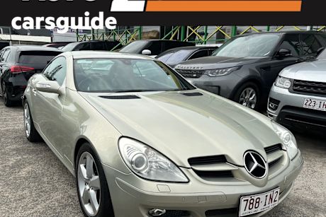 Gold 2007 Mercedes-Benz SLK350 Convertible