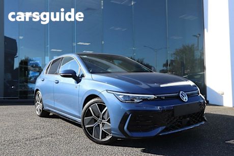 Blue 2025 Volkswagen Golf Hatchback R-Line