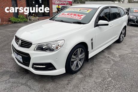 White 2014 Holden Commodore Sportswagon SV6