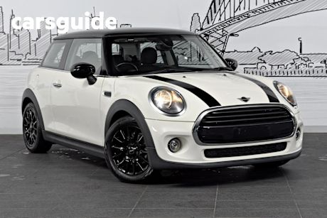 White 2019 Mini Cooper Hatchback 3D Hatch