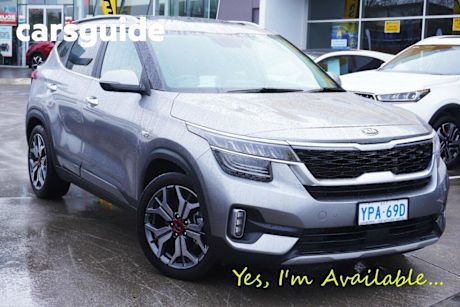 Grey 2021 Kia Seltos Wagon GT Line (awd)