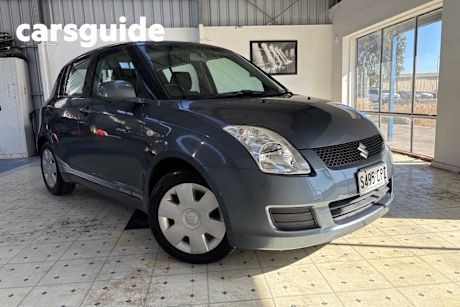 Grey 2010 Suzuki Swift Hatchback S