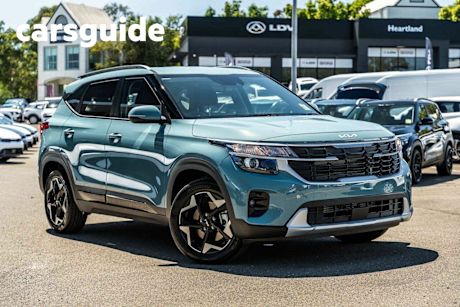 Blue 2025 Kia Seltos Wagon Sport+ (awd)