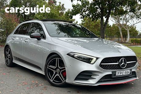 Silver 2019 Mercedes-Benz A200 Hatchback