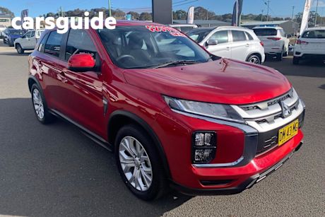 Red 2023 Mitsubishi ASX Wagon ES (2WD)