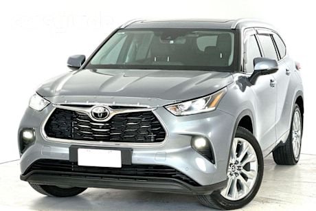 Blue 2021 Toyota Kluger Wagon Grande AWD