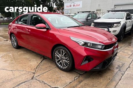 Red 2021 Kia Cerato Sedan Sport