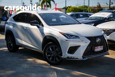 White 2021 Lexus NX300H Wagon Luxury Hybrid (fwd)