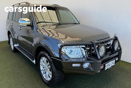 Grey 2019 Mitsubishi Pajero Wagon GLX LWB (4X4) 7 Seat