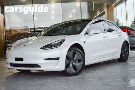 White 2020 Tesla Model 3 Sedan Standard Range Plus