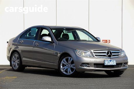 Grey 2008 Mercedes-Benz C200 Sedan Kompressor Avantgarde