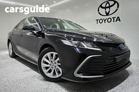 Black 2023 Toyota Camry Sedan Ascent Hybrid