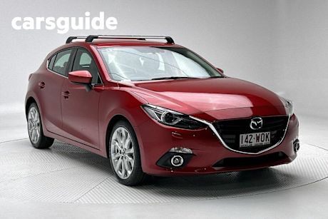 Red 2016 Mazda 3 Hatchback SP25 GT