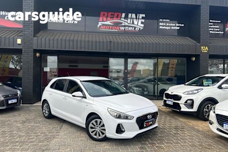 White 2019 Hyundai I30 Hatch GO PD MY19
