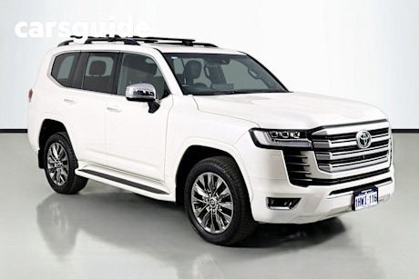 White 2023 Toyota Landcruiser Wagon LC300 Sahara ZX (4X4)