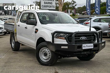 White 2022 Ford Ranger Double Cab Chassis XL 3.2 (4X4)