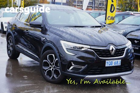 Black 2022 Renault Arkana Coupe Intens