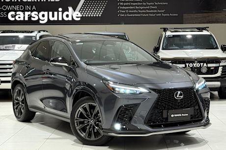 Grey 2023 Lexus NX350 Wagon F Sport + EP1 AWD