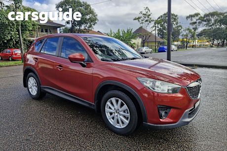 Red 2012 Mazda CX-5 Wagon Maxx Sport (4X4)
