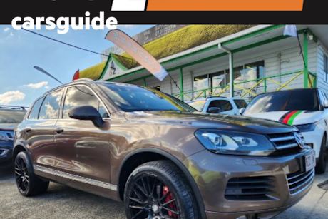 Brown 2012 Volkswagen Touareg Wagon 150 TDI