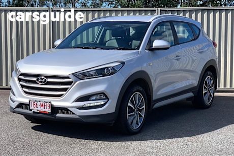 Silver 2018 Hyundai Tucson Wagon Active X (fwd)