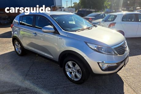 Silver 2012 Kia Sportage Wagon SLI (awd)